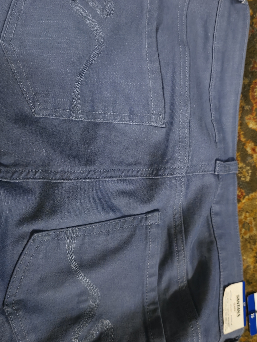 4/$25 Deal! Casual Slim Capri Pants in Periwinkle Blue NwT - Picture 10 of 11